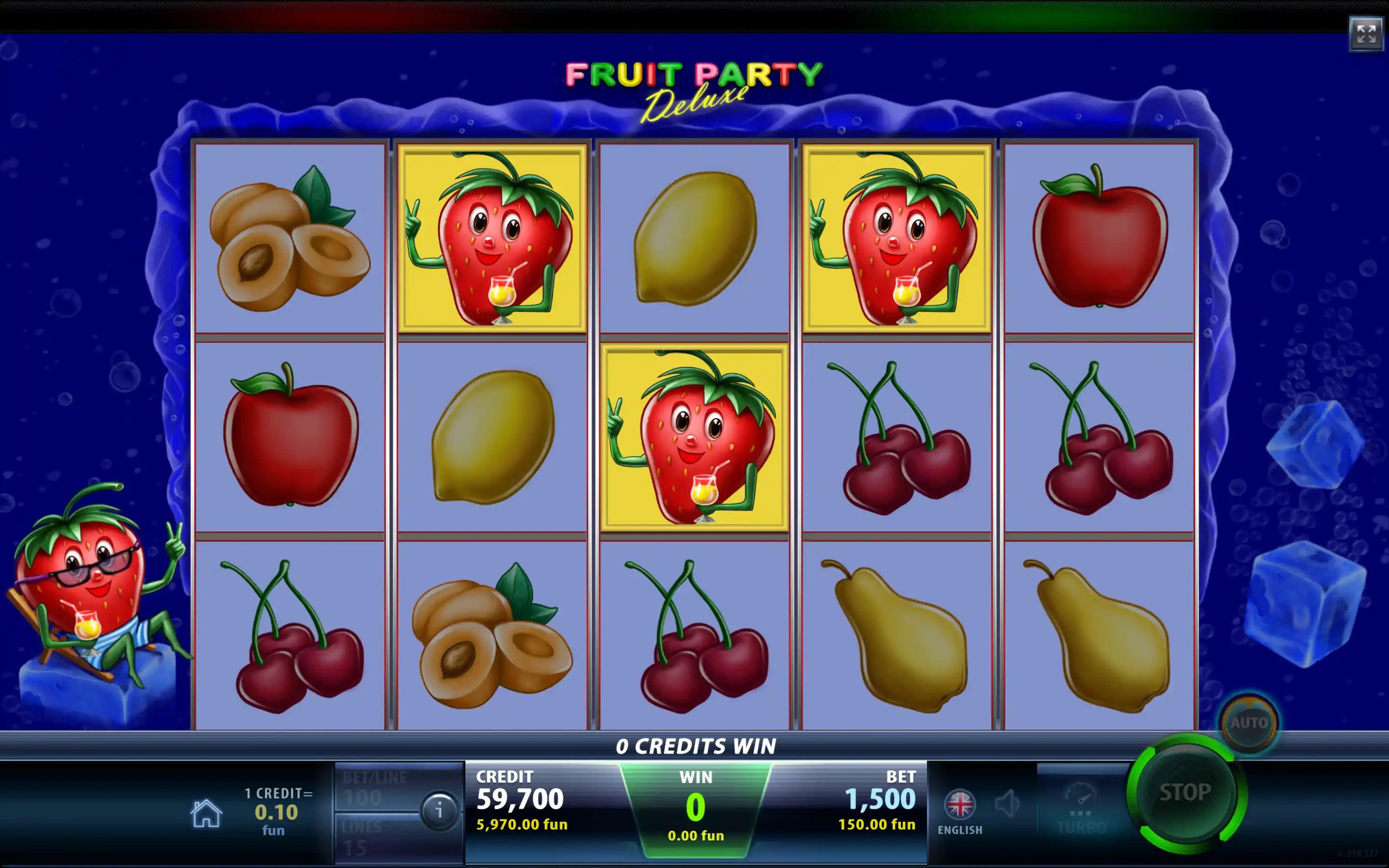 Fruit Party Deluxe — bonus raundu